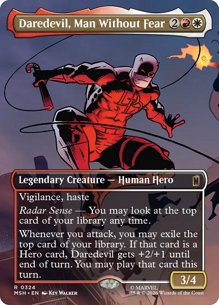 Daredevil, Man Without Fear - Magic: The Gathering - MoxLand