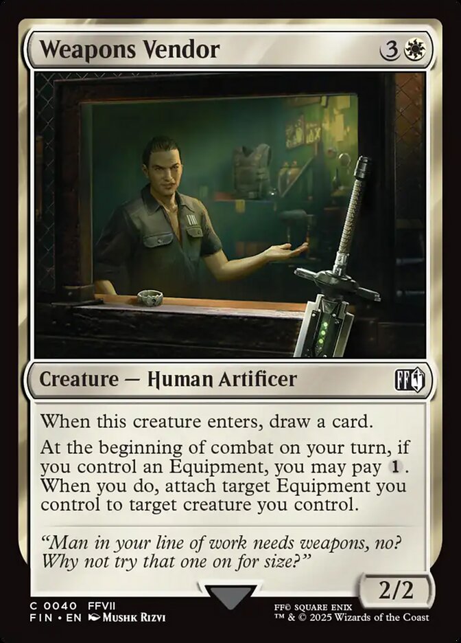 Vendedor de Armas / Weapons Vendor - Magic: The Gathering - MoxLand