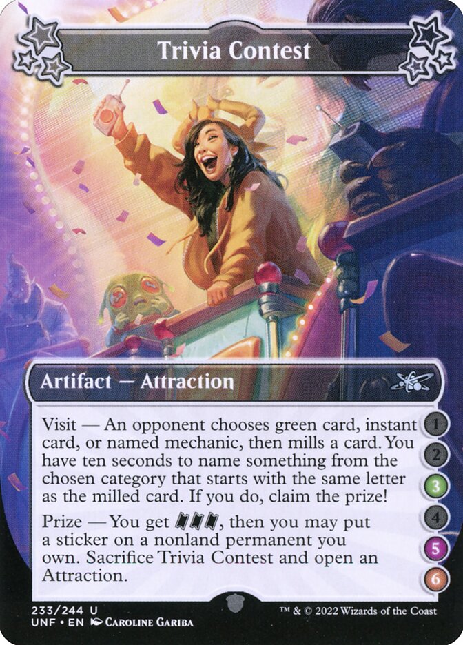 Trivia Contest - Magic: The Gathering - MoxLand