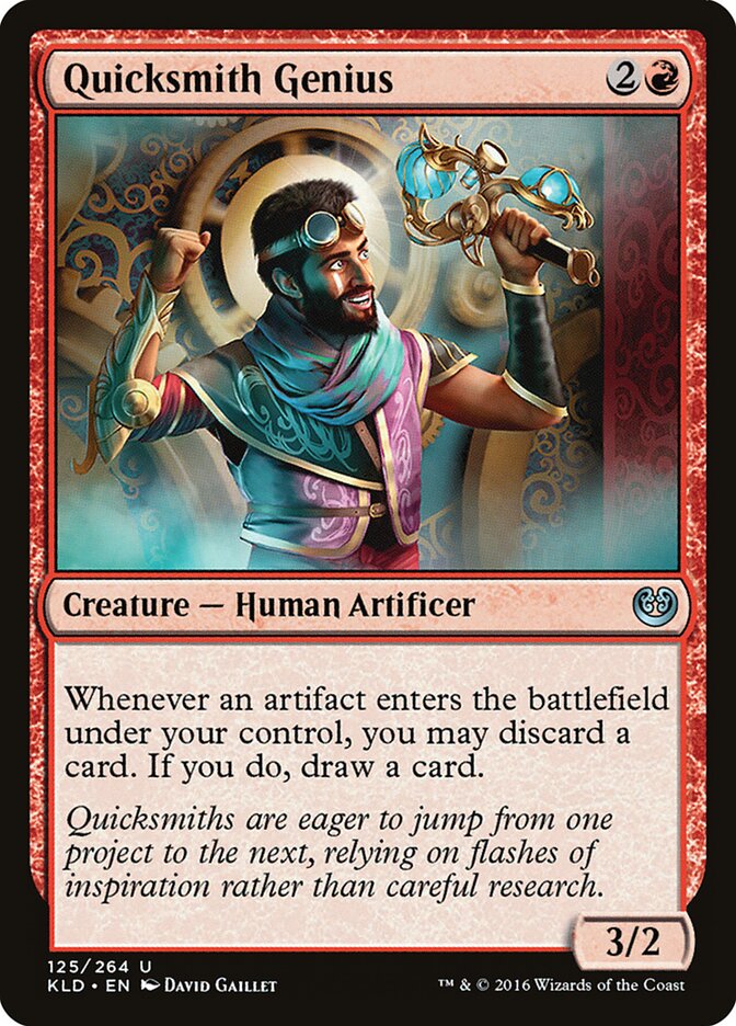 Gênio Veloferreiro / Quicksmith Genius - Magic: The Gathering - MoxLand