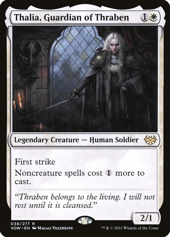 Thalia, Guardiã de Thraben / Thalia, Guardian of Thraben - Magic: The Gathering - MoxLand