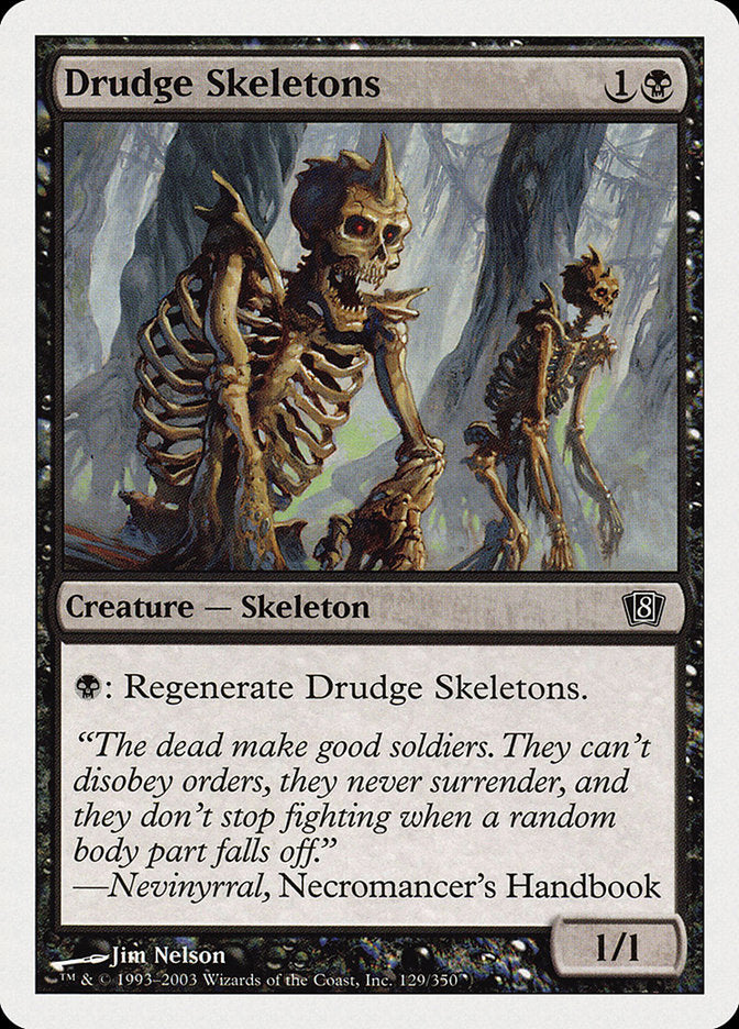 Esqueletos de Carga / Drudge Skeletons - Magic: The Gathering - MoxLand