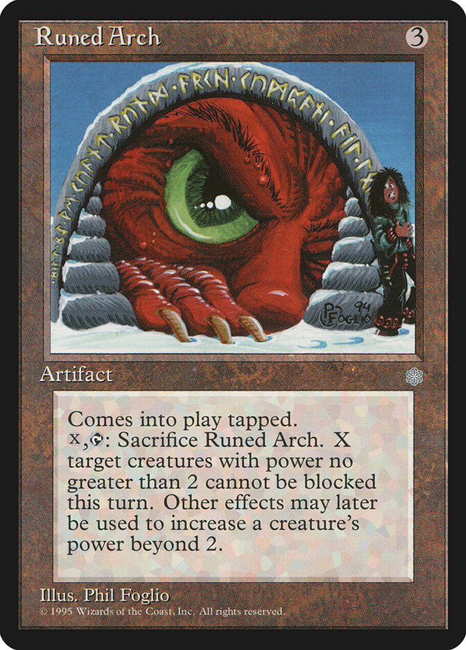 Arco com Runas / Runed Arch - Magic: The Gathering - MoxLand
