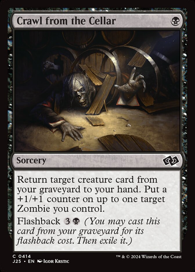 Rastejar do Porão / Crawl from the Cellar - Magic: The Gathering - MoxLand