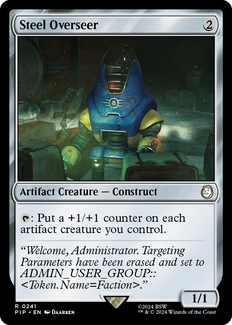 Supervisor de Aço / Steel Overseer - Magic: The Gathering - MoxLand