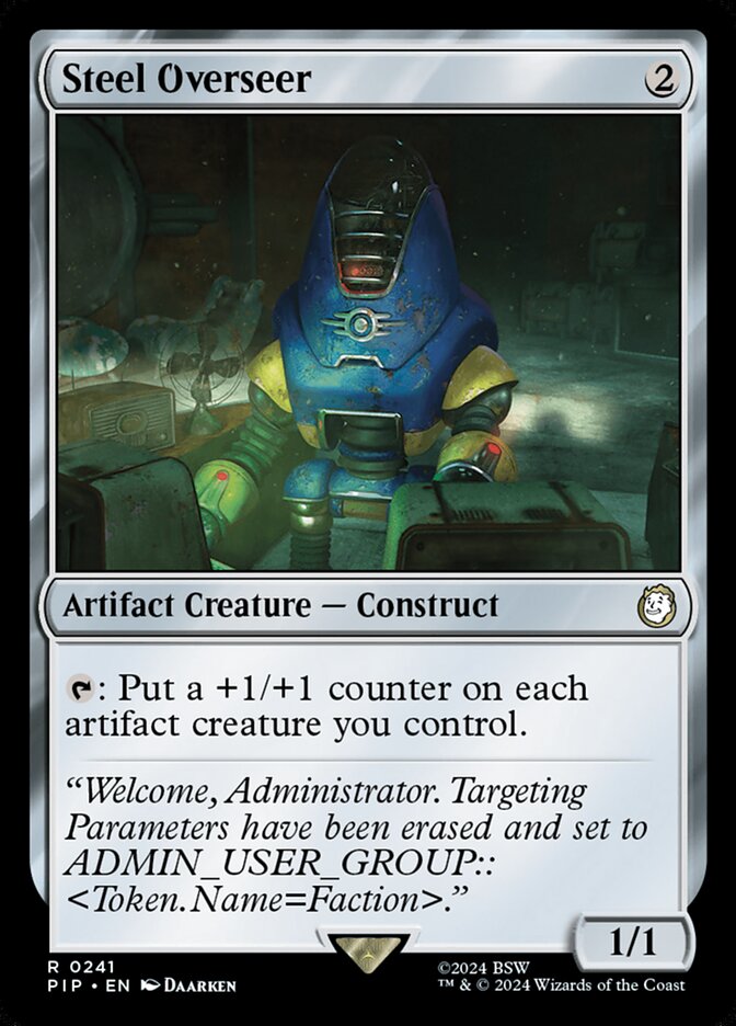 Supervisor de Aço / Steel Overseer - Magic: The Gathering - MoxLand