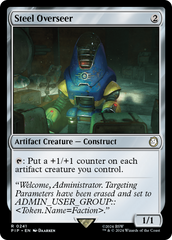 Supervisor de Aço / Steel Overseer - Magic: The Gathering - MoxLand