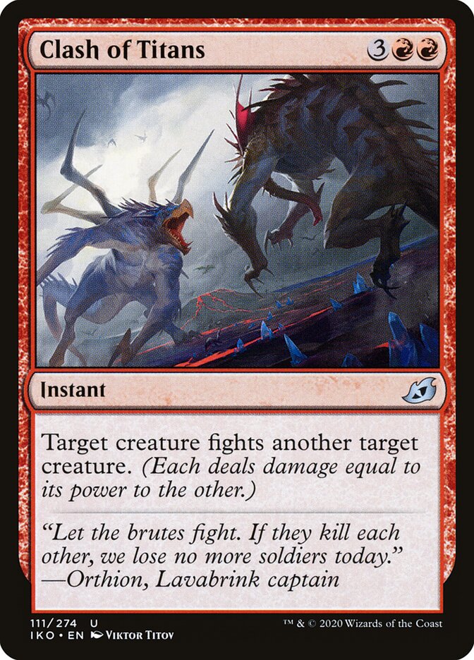 Batalha dos Titãs / Clash of Titans - Magic: The Gathering - MoxLand