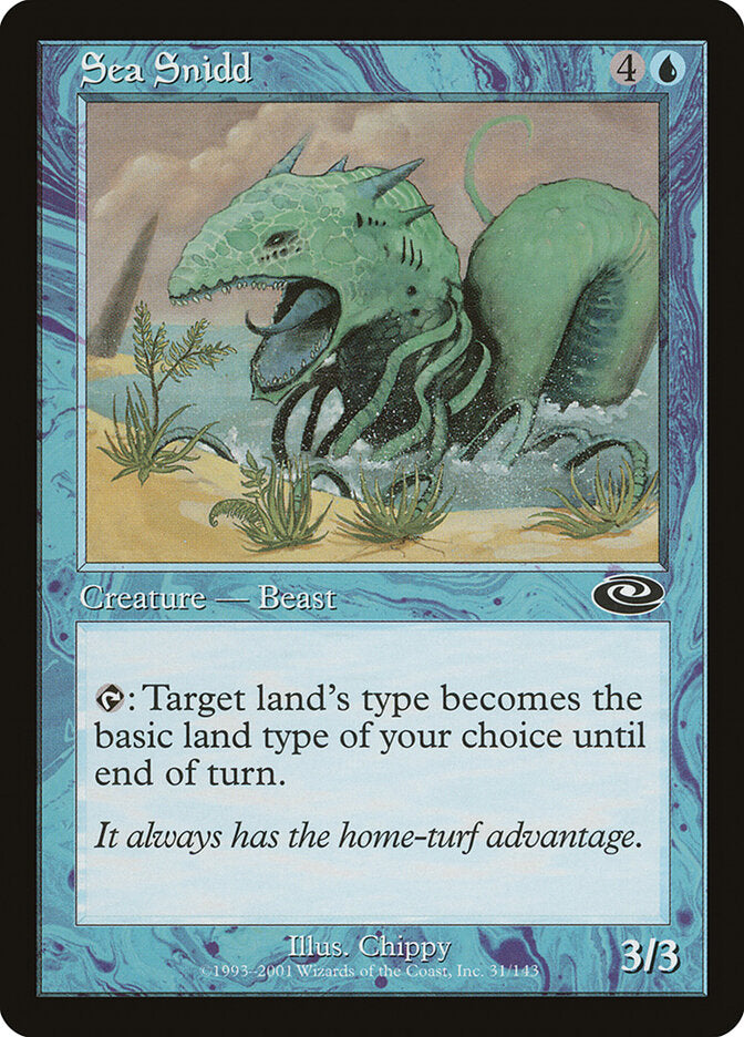 Snidd do Mar / Sea Snidd - Magic: The Gathering - MoxLand