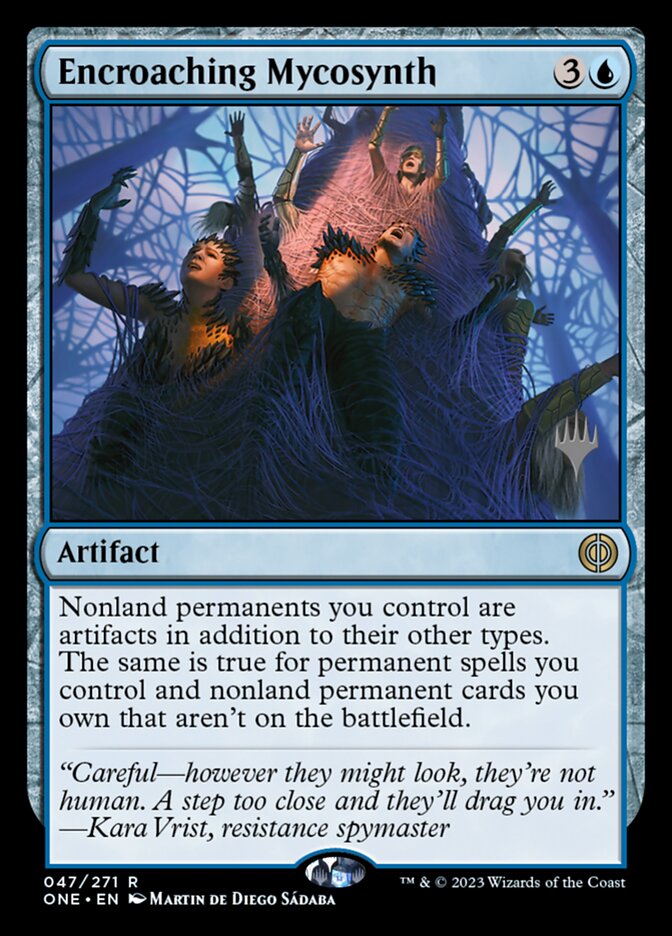 Micossintético Invasor / Encroaching Mycosynth - Magic: The Gathering - MoxLand