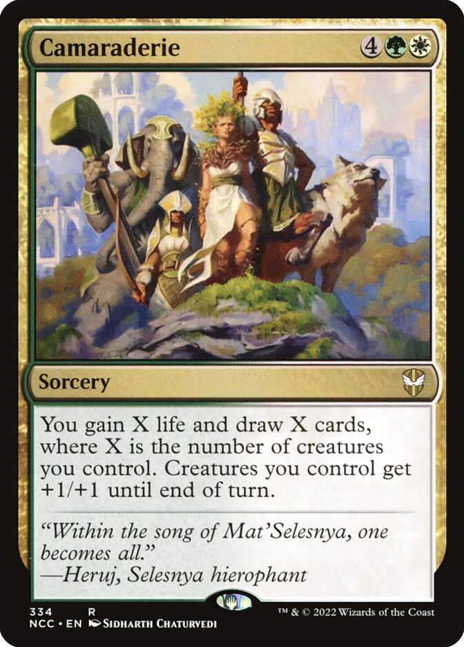 Camaradagem / Camaraderie - Magic: The Gathering - MoxLand