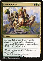 Camaradagem / Camaraderie - Magic: The Gathering - MoxLand