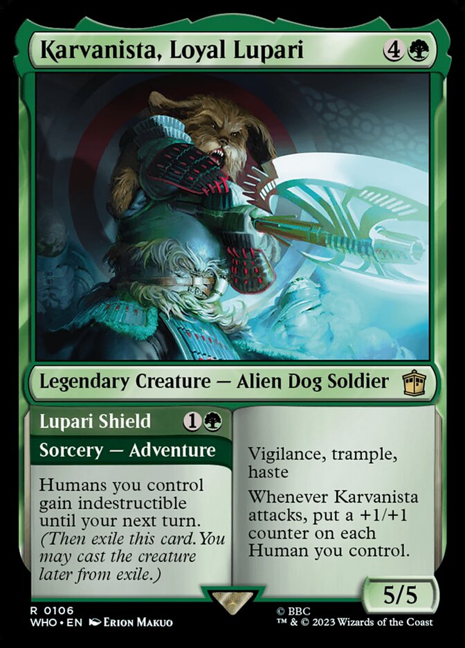 Karvanista, Loyal Lupari - Magic: The Gathering - MoxLand