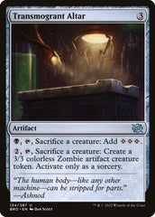 Altar Transmutador / Transmogrant Altar - Magic: The Gathering - MoxLand
