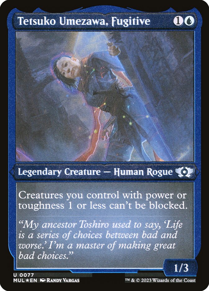 Tetsuko Umezawa, Fugitiva / Tetsuko Umezawa, Fugitive - Magic: The Gathering - MoxLand