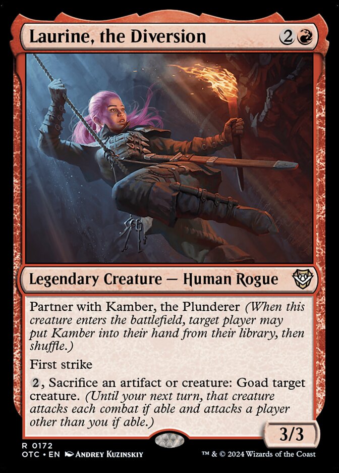 Laurine, a Distração / Laurine, the Diversion - Magic: The Gathering - MoxLand