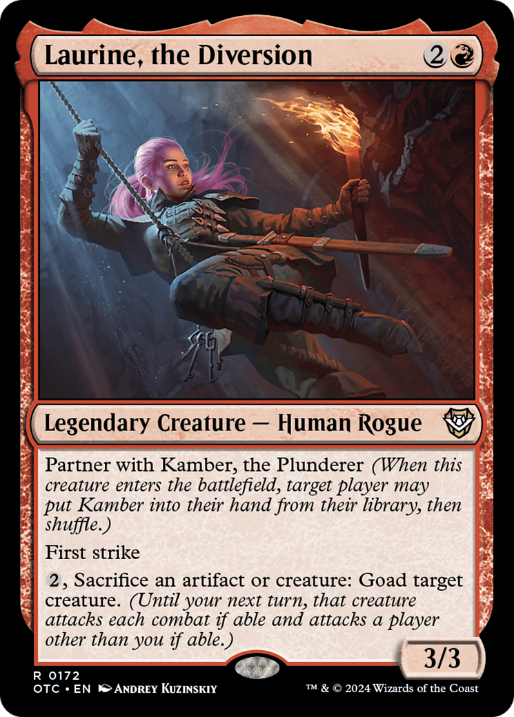 Laurine, a Distração / Laurine, the Diversion - Magic: The Gathering - MoxLand