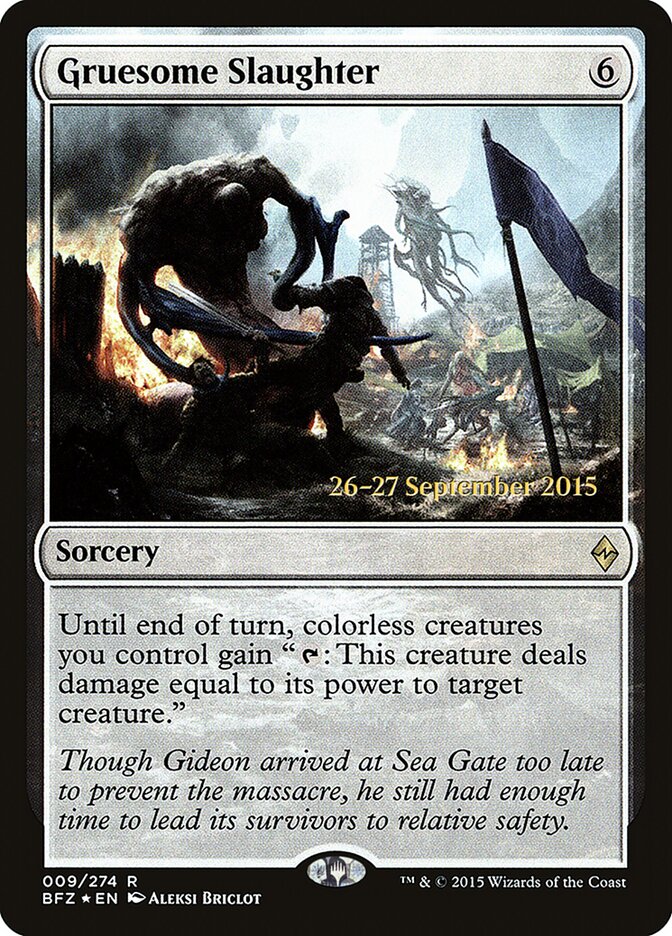 Massacre Horrendo / Gruesome Slaughter - Magic: The Gathering - MoxLand