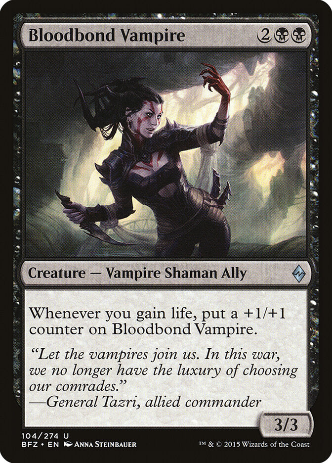 Vampiro do Elo de Sangue / Bloodbond Vampire - Magic: The Gathering - MoxLand