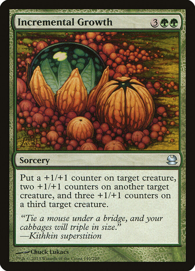 Crescimento Incremental / Incremental Growth - Magic: The Gathering - MoxLand