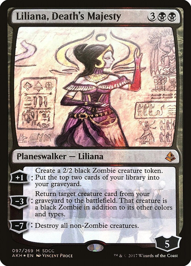 Liliana, Majestade da Morte / Liliana, Death's Majesty - Magic: The Gathering - MoxLand