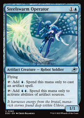 Operador do Enxame de Aço / Steelswarm Operator - Magic: The Gathering - MoxLand
