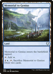 Memorial à Genialidade / Memorial to Genius - Magic: The Gathering - MoxLand
