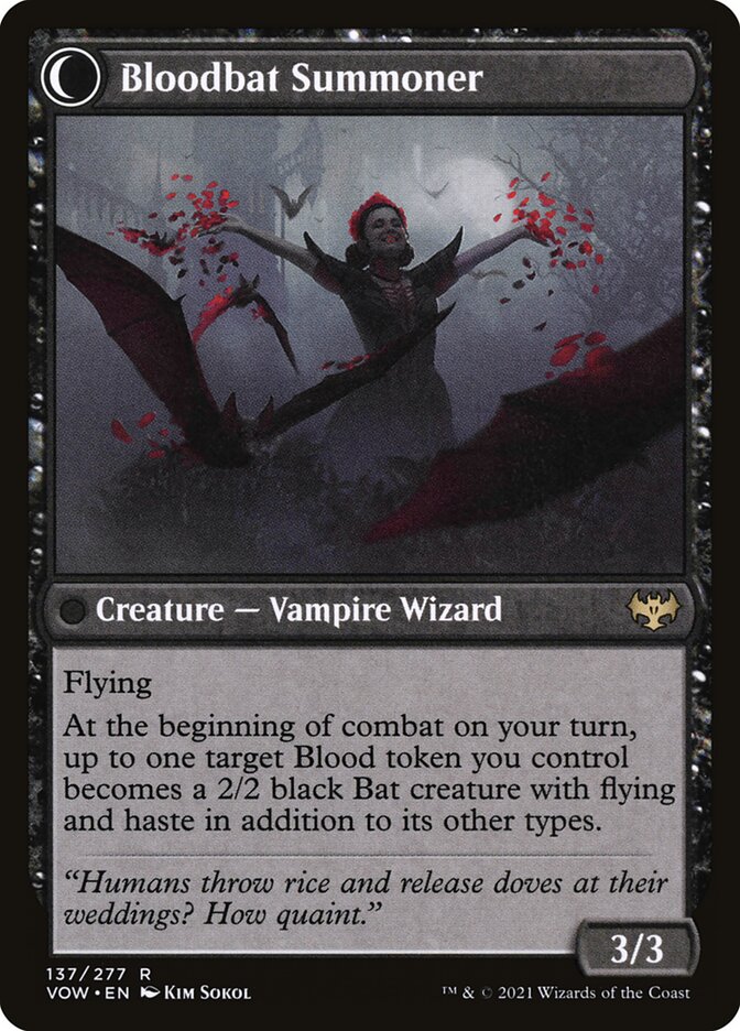Conjuradora de Sangue Voldaren / Voldaren Bloodcaster - Magic: The Gathering - MoxLand