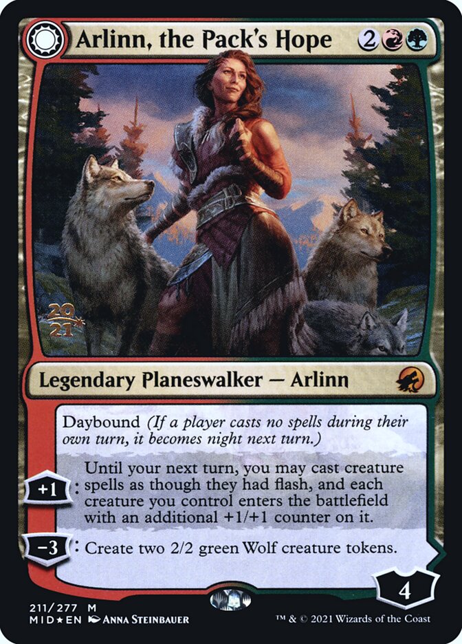 Arlinn, a Esperança da Matilha / Arlinn, the Pack's Hope - Magic: The Gathering - MoxLand