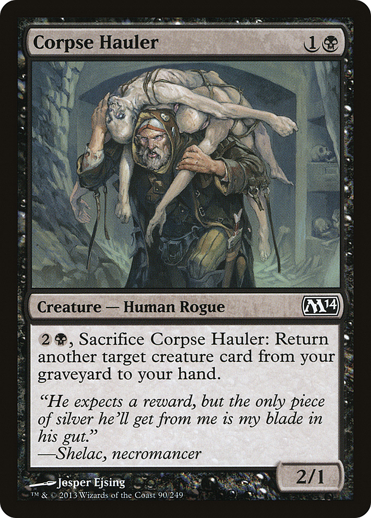 Carregador de Cadáveres / Corpse Hauler - Magic: The Gathering - MoxLand