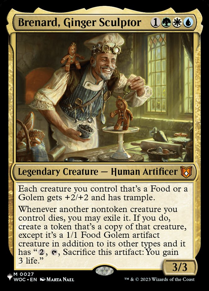 Brenard, Escultor do Gengibre / Brenard, Ginger Sculptor - Magic: The Gathering - MoxLand