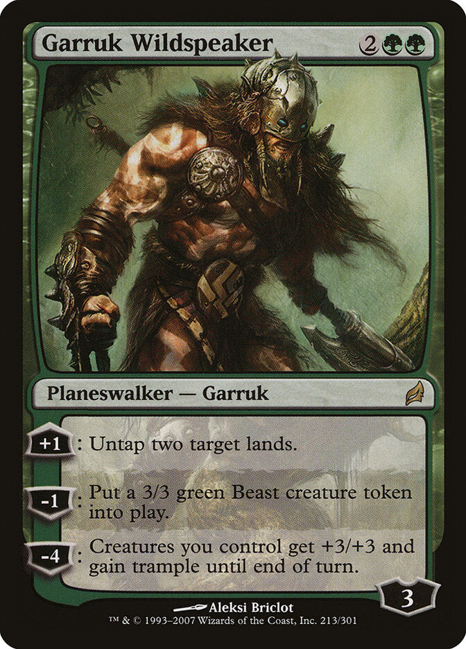 Garruk Falabravo / Garruk Wildspeaker - Magic: The Gathering - MoxLand