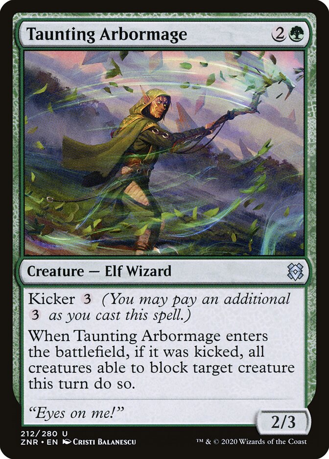 Arborimago Provocador / Taunting Arbormage - Magic: The Gathering - MoxLand
