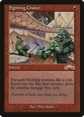 Acasos do Combate / Fighting Chance - Magic: The Gathering - MoxLand