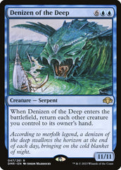 Habitante das Profundezas / Denizen of the Deep - Magic: The Gathering - MoxLand