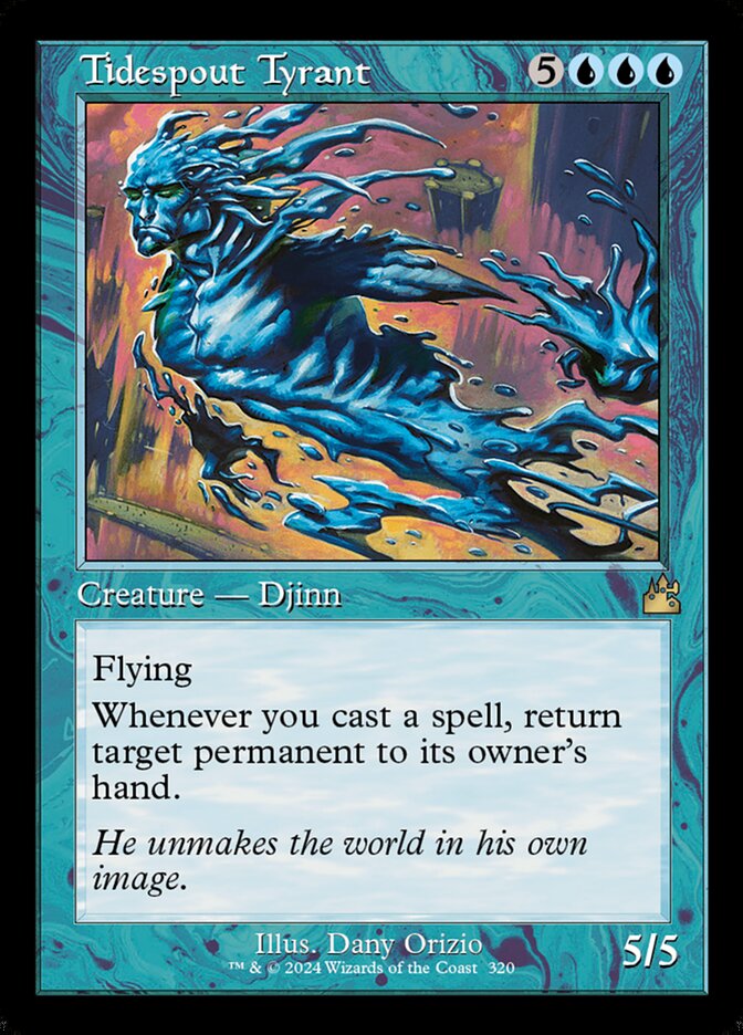 Tirano Cabeça-d'água / Tidespout Tyrant - Magic: The Gathering - MoxLand