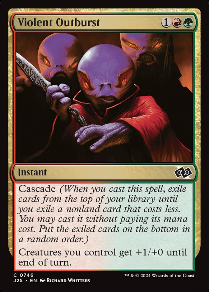 Surto Violento / Violent Outburst - Magic: The Gathering - MoxLand