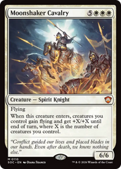 Cavalaria Sacode-lua / Moonshaker Cavalry - Magic: The Gathering - MoxLand