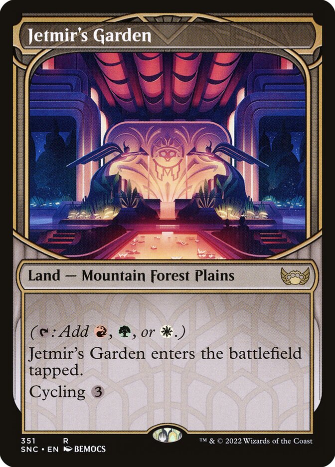 Jardim de Jetmir / Jetmir's Garden - Magic: The Gathering - MoxLand