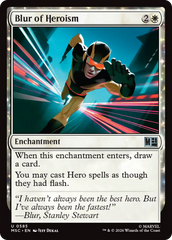 Blur of Heroism - Magic: The Gathering - MoxLand