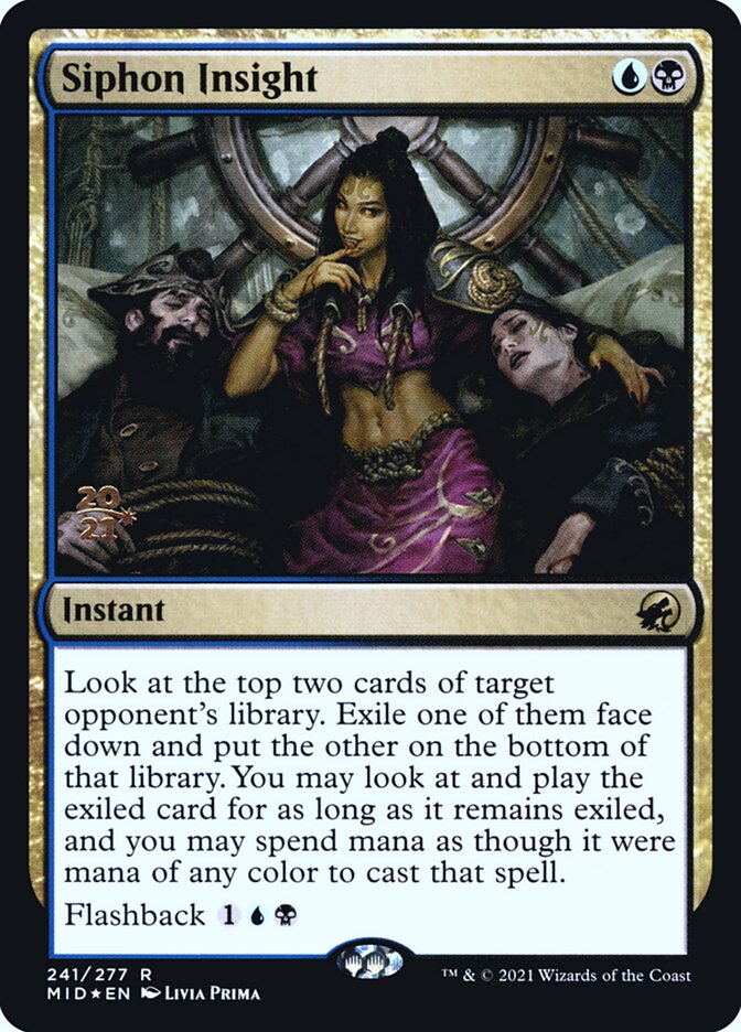 Sugar Conhecimento / Siphon Insight - Magic: The Gathering - MoxLand