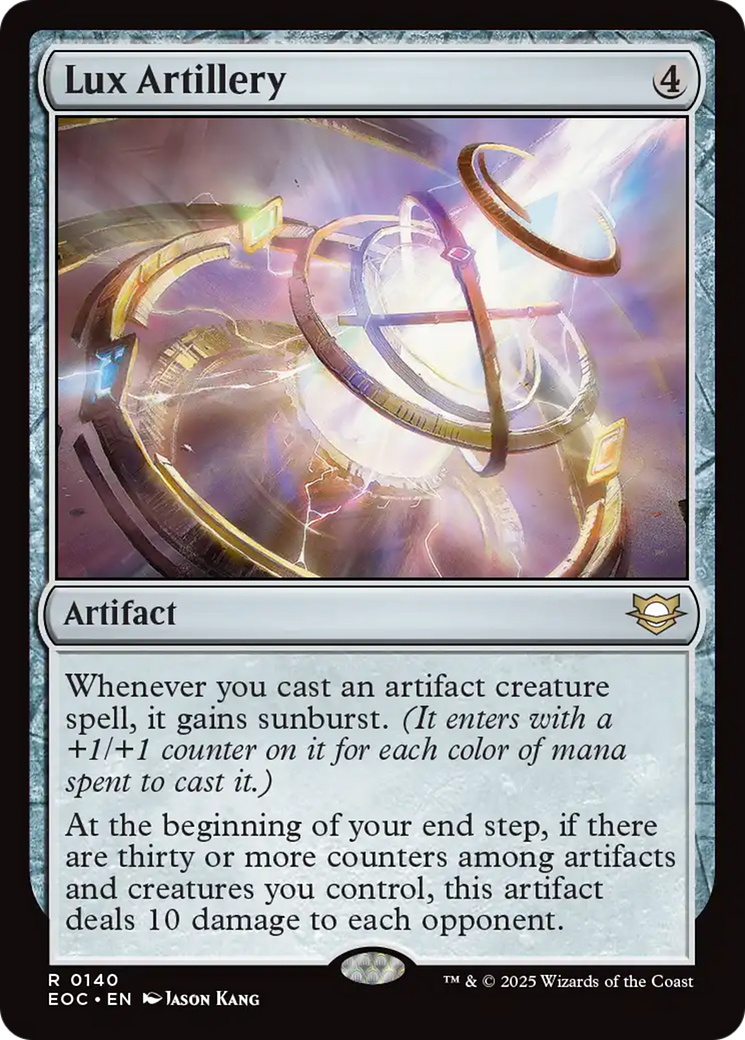 Artilharia de Lux / Lux Artillery - Magic: The Gathering - MoxLand
