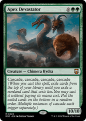Devastador do Ápice / Apex Devastator - Magic: The Gathering - MoxLand