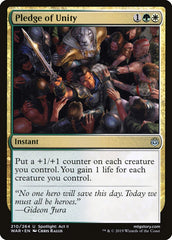 Promessa de Unidade / Pledge of Unity - Magic: The Gathering - MoxLand