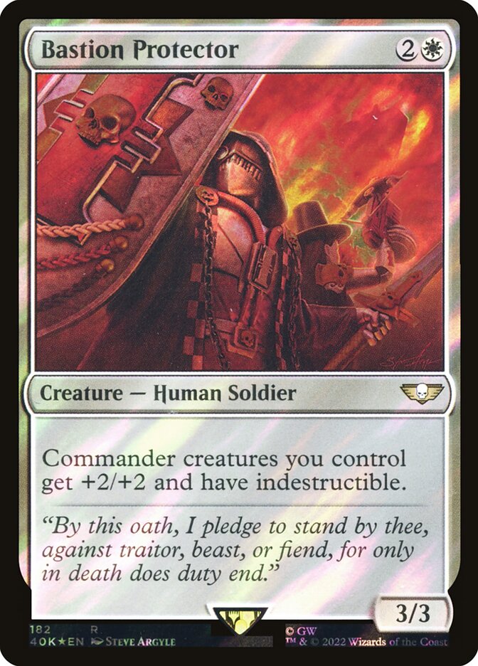 Protetora do Bastião / Bastion Protector - Magic: The Gathering - MoxLand