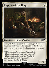 Escudeiro do Rei / Esquire of the King - Magic: The Gathering - MoxLand