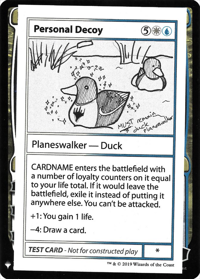 Personal Decoy - Magic: The Gathering - MoxLand