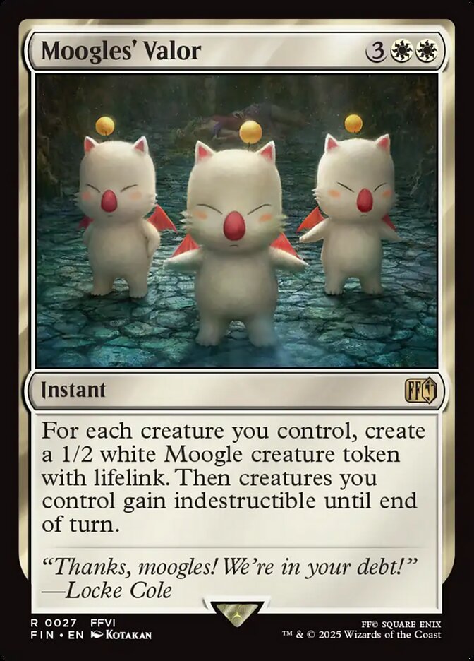 A Batalha dos Moogles / Moogles' Valor - Magic: The Gathering - MoxLand