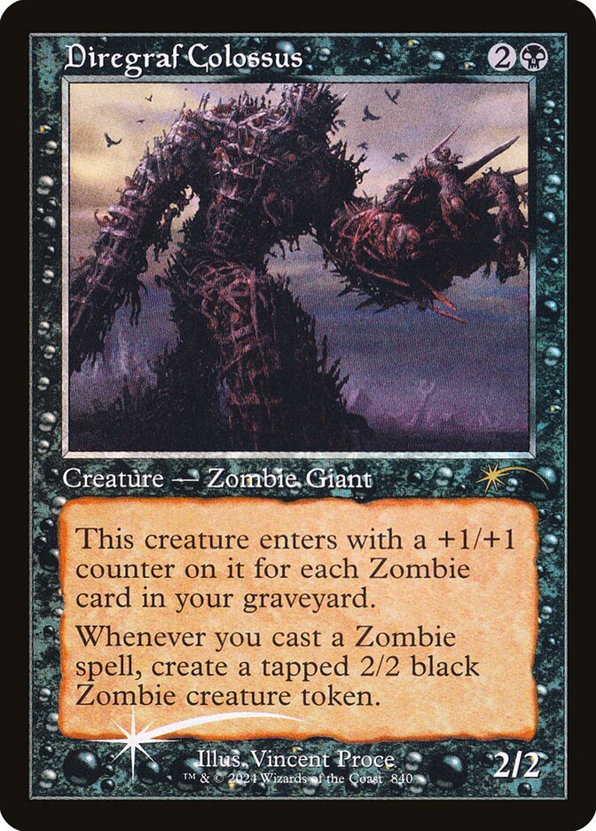 Colosso do Cemitério do Terror / Diregraf Colossus - Magic: The Gathering - MoxLand