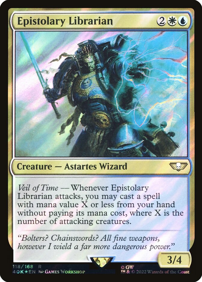 Bibliotecário Epistolário / Epistolary Librarian - Magic: The Gathering - MoxLand